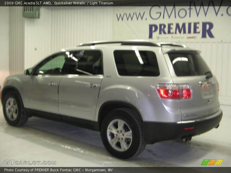Quicksilver Metallic / Light Titanium 2009 GMC Acadia SLT AWD