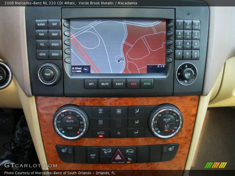 Verde Brook Metallic / Macadamia 2008 Mercedes-Benz ML 320 CDI 4Matic