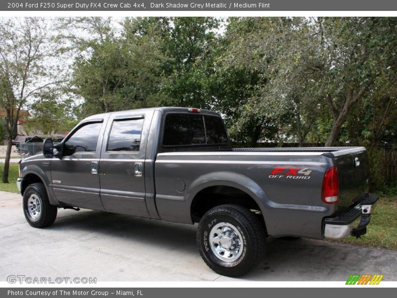 Dark Shadow Grey Metallic / Medium Flint 2004 Ford F250 Super Duty FX4 Crew Cab 4x4