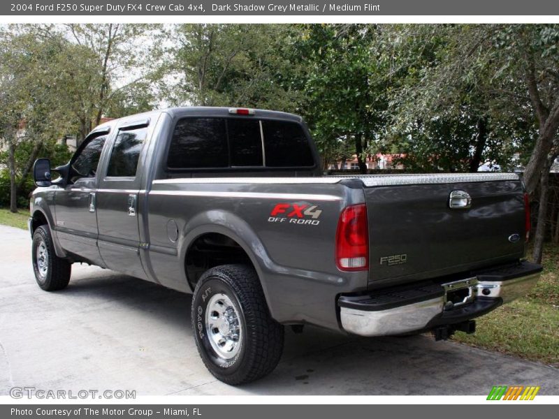 Dark Shadow Grey Metallic / Medium Flint 2004 Ford F250 Super Duty FX4 Crew Cab 4x4