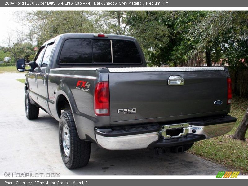 Dark Shadow Grey Metallic / Medium Flint 2004 Ford F250 Super Duty FX4 Crew Cab 4x4