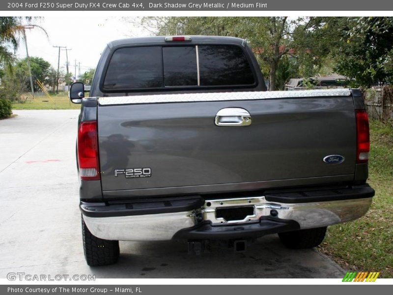 Dark Shadow Grey Metallic / Medium Flint 2004 Ford F250 Super Duty FX4 Crew Cab 4x4