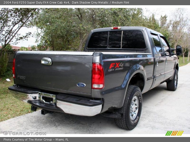 Dark Shadow Grey Metallic / Medium Flint 2004 Ford F250 Super Duty FX4 Crew Cab 4x4