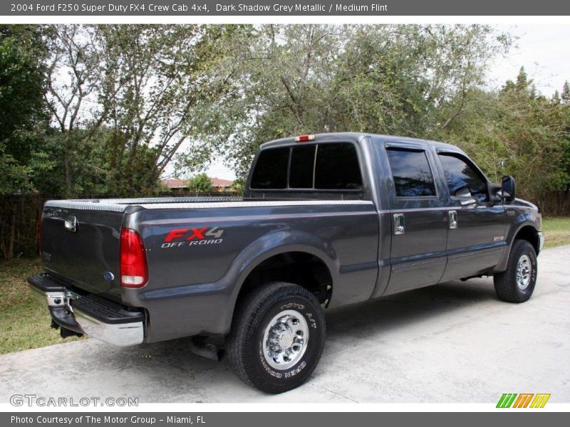 Dark Shadow Grey Metallic / Medium Flint 2004 Ford F250 Super Duty FX4 Crew Cab 4x4