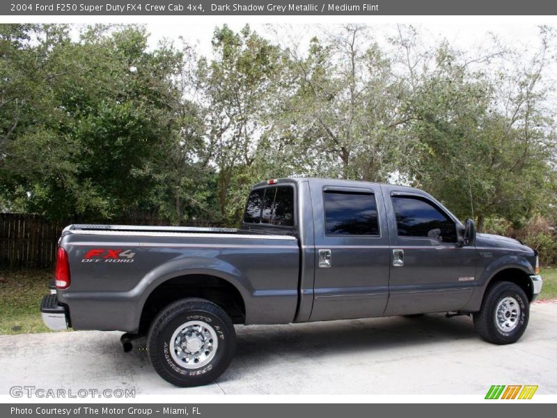 Dark Shadow Grey Metallic / Medium Flint 2004 Ford F250 Super Duty FX4 Crew Cab 4x4