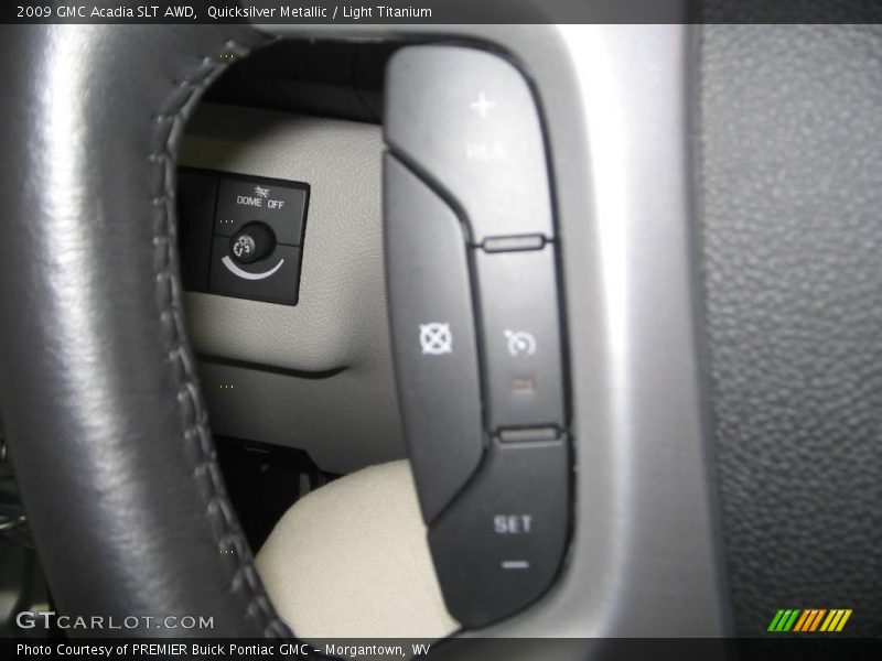 Quicksilver Metallic / Light Titanium 2009 GMC Acadia SLT AWD