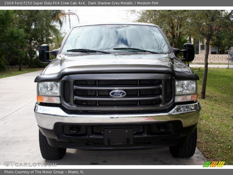 Dark Shadow Grey Metallic / Medium Flint 2004 Ford F250 Super Duty FX4 Crew Cab 4x4