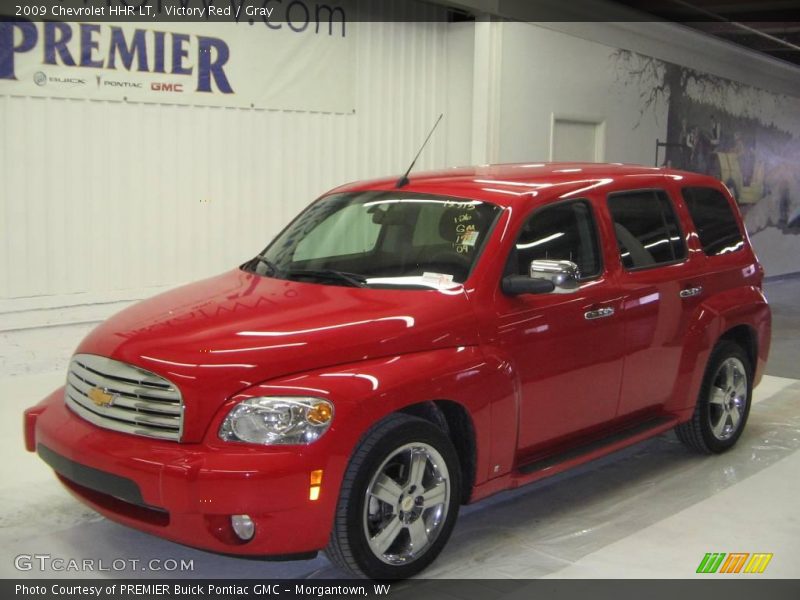 Victory Red / Gray 2009 Chevrolet HHR LT