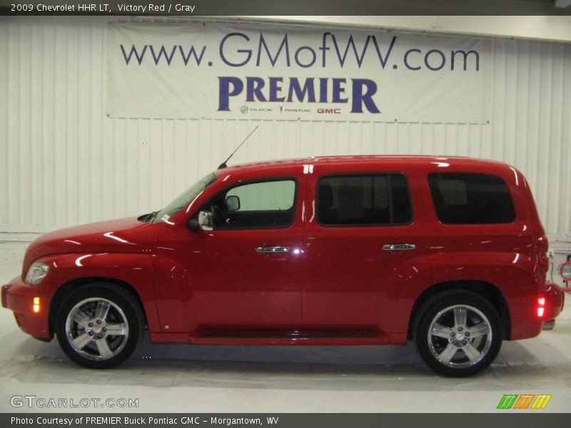 Victory Red / Gray 2009 Chevrolet HHR LT