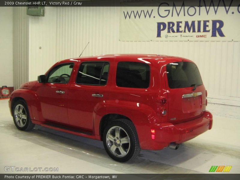 Victory Red / Gray 2009 Chevrolet HHR LT