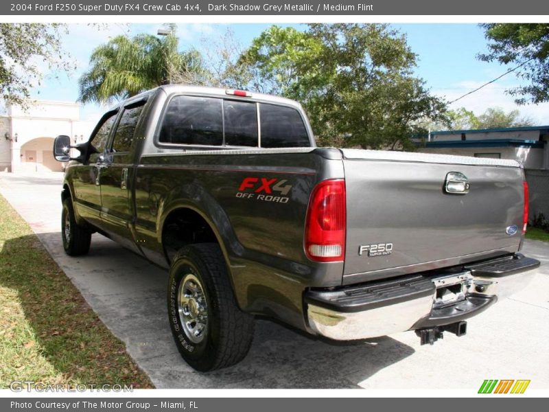 Dark Shadow Grey Metallic / Medium Flint 2004 Ford F250 Super Duty FX4 Crew Cab 4x4