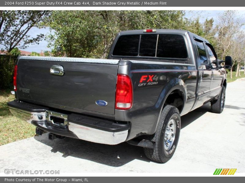 Dark Shadow Grey Metallic / Medium Flint 2004 Ford F250 Super Duty FX4 Crew Cab 4x4