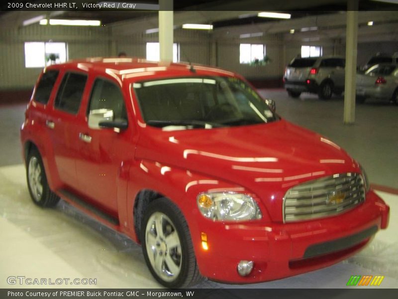 Victory Red / Gray 2009 Chevrolet HHR LT
