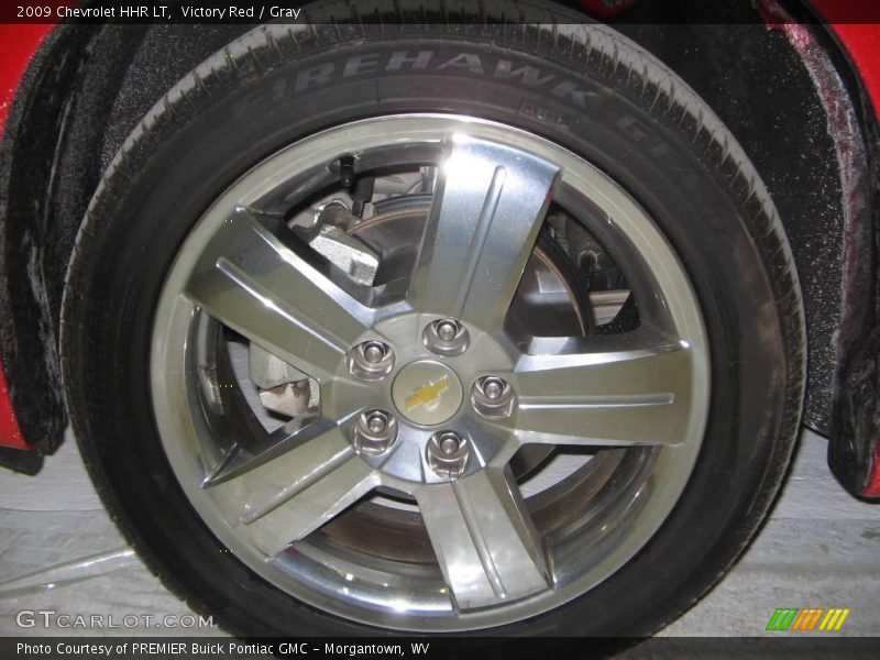 Victory Red / Gray 2009 Chevrolet HHR LT