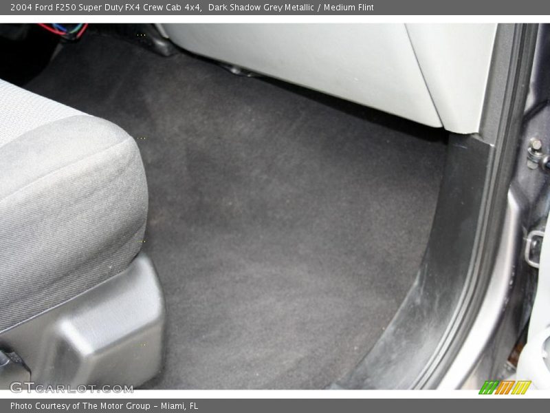 Dark Shadow Grey Metallic / Medium Flint 2004 Ford F250 Super Duty FX4 Crew Cab 4x4