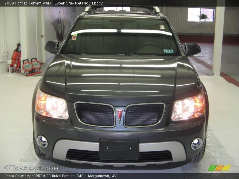 Cyber Gray Metallic / Ebony 2009 Pontiac Torrent AWD