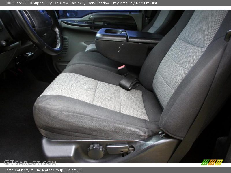 Dark Shadow Grey Metallic / Medium Flint 2004 Ford F250 Super Duty FX4 Crew Cab 4x4