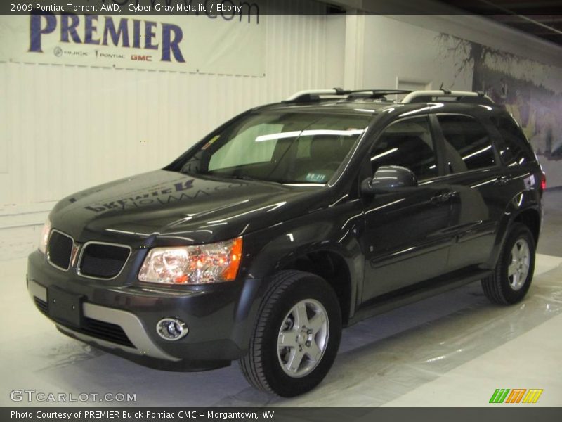 Cyber Gray Metallic / Ebony 2009 Pontiac Torrent AWD