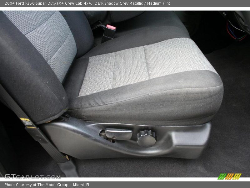 Dark Shadow Grey Metallic / Medium Flint 2004 Ford F250 Super Duty FX4 Crew Cab 4x4