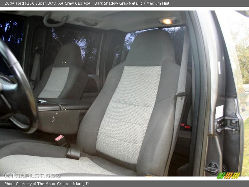 Dark Shadow Grey Metallic / Medium Flint 2004 Ford F250 Super Duty FX4 Crew Cab 4x4