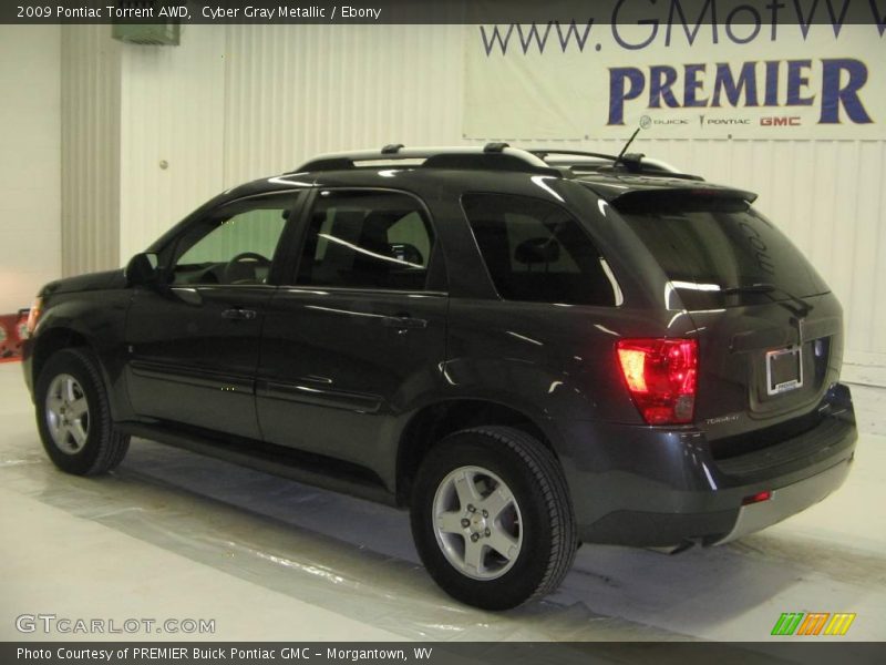 Cyber Gray Metallic / Ebony 2009 Pontiac Torrent AWD
