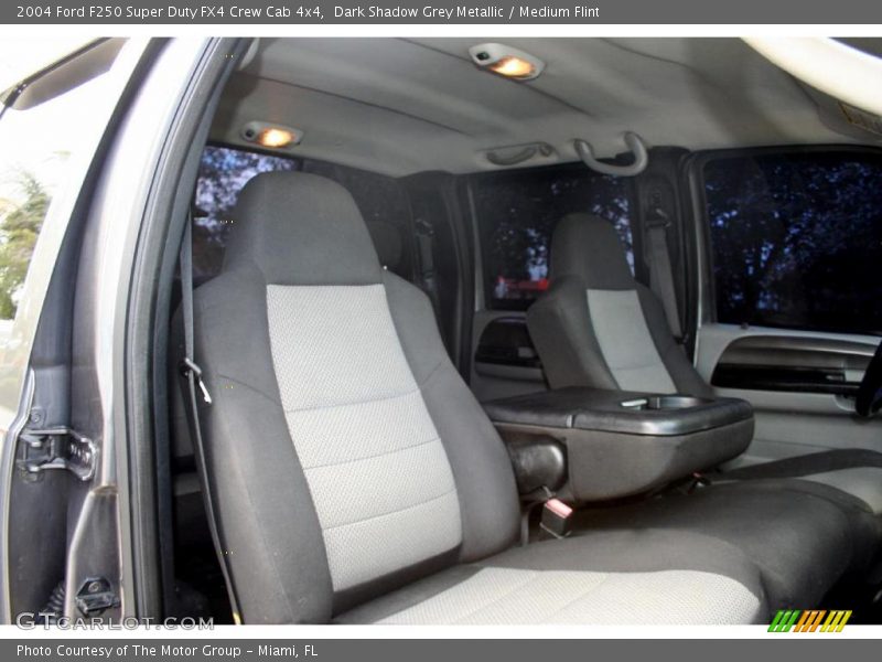 Dark Shadow Grey Metallic / Medium Flint 2004 Ford F250 Super Duty FX4 Crew Cab 4x4