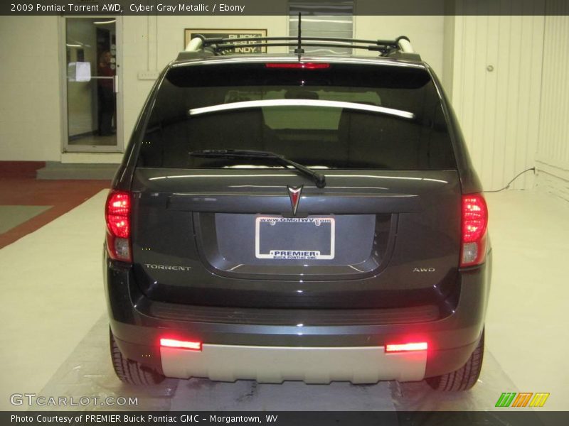 Cyber Gray Metallic / Ebony 2009 Pontiac Torrent AWD