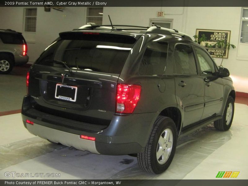 Cyber Gray Metallic / Ebony 2009 Pontiac Torrent AWD