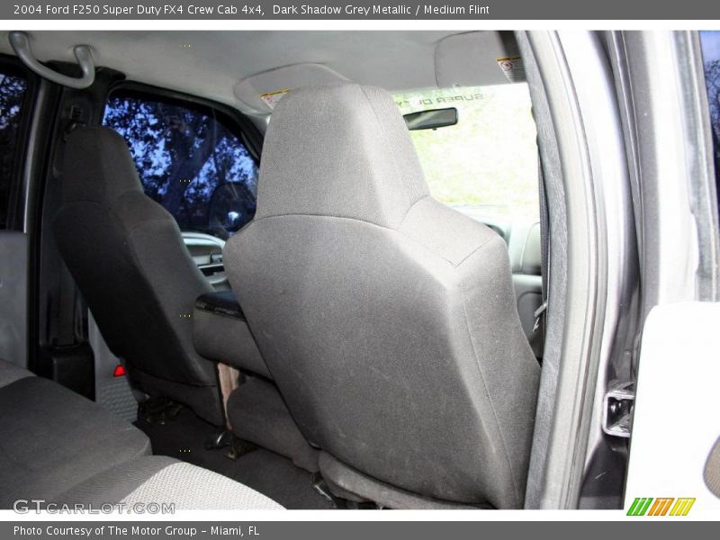 Dark Shadow Grey Metallic / Medium Flint 2004 Ford F250 Super Duty FX4 Crew Cab 4x4