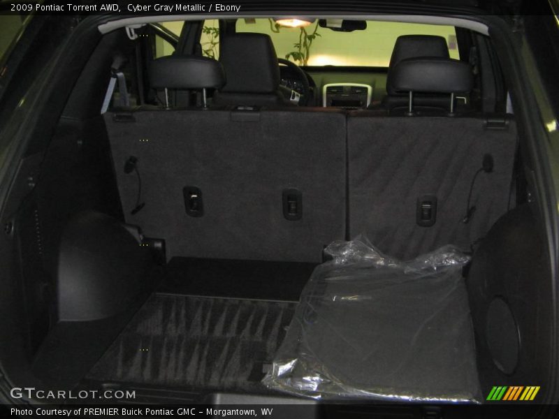 Cyber Gray Metallic / Ebony 2009 Pontiac Torrent AWD