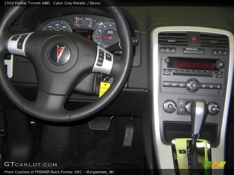 Cyber Gray Metallic / Ebony 2009 Pontiac Torrent AWD