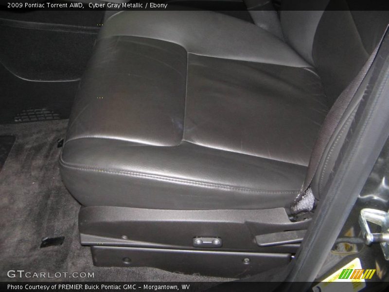 Cyber Gray Metallic / Ebony 2009 Pontiac Torrent AWD