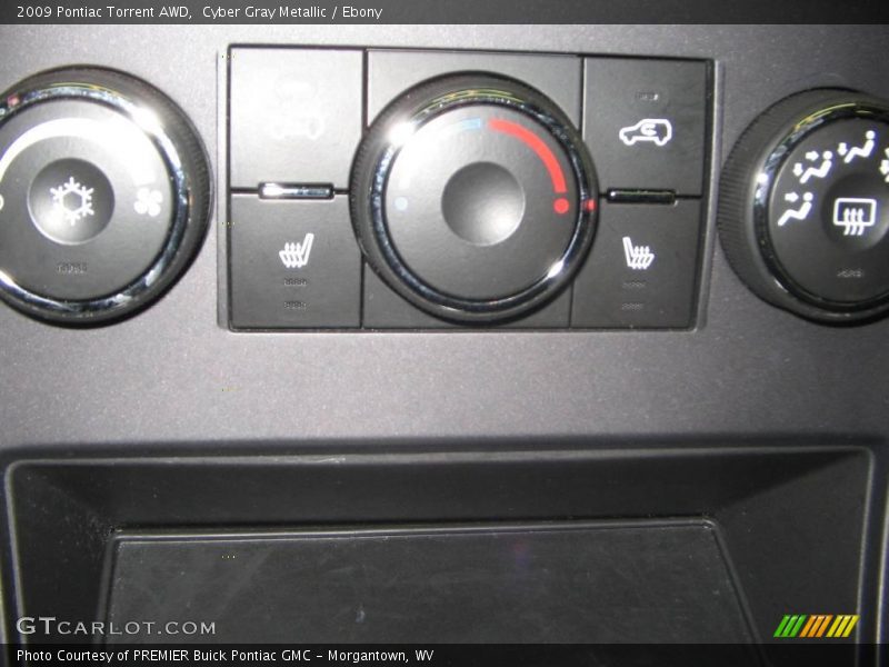 Cyber Gray Metallic / Ebony 2009 Pontiac Torrent AWD