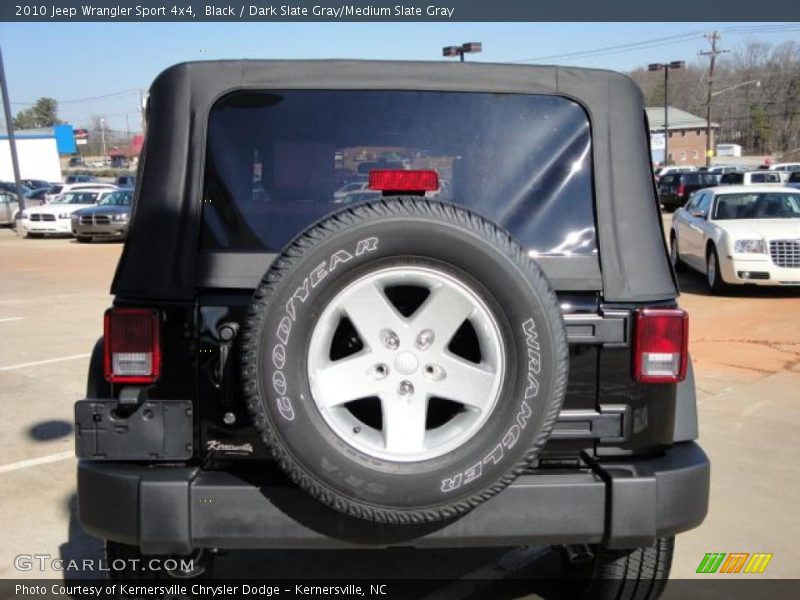 Black / Dark Slate Gray/Medium Slate Gray 2010 Jeep Wrangler Sport 4x4