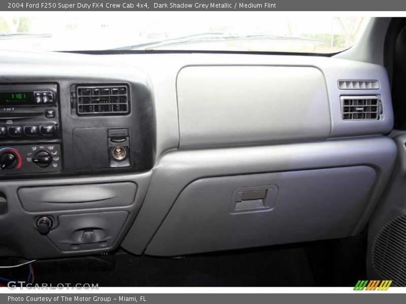 Dark Shadow Grey Metallic / Medium Flint 2004 Ford F250 Super Duty FX4 Crew Cab 4x4