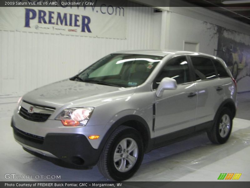 Quicksilver / Gray 2009 Saturn VUE XE V6 AWD