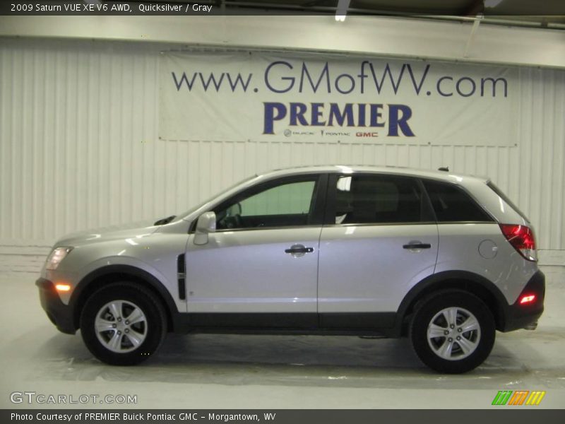 Quicksilver / Gray 2009 Saturn VUE XE V6 AWD