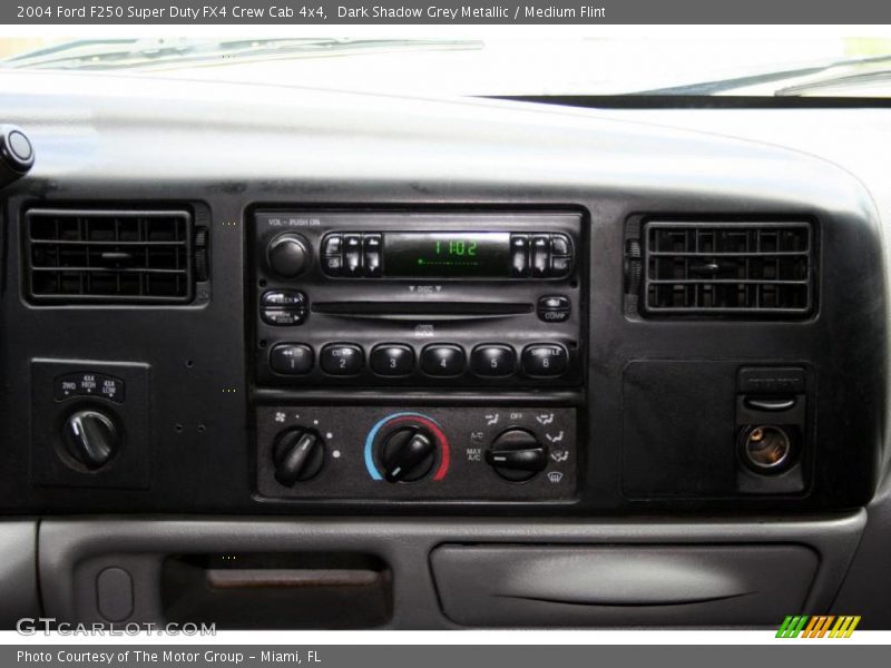 Dark Shadow Grey Metallic / Medium Flint 2004 Ford F250 Super Duty FX4 Crew Cab 4x4