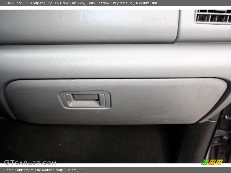 Dark Shadow Grey Metallic / Medium Flint 2004 Ford F250 Super Duty FX4 Crew Cab 4x4