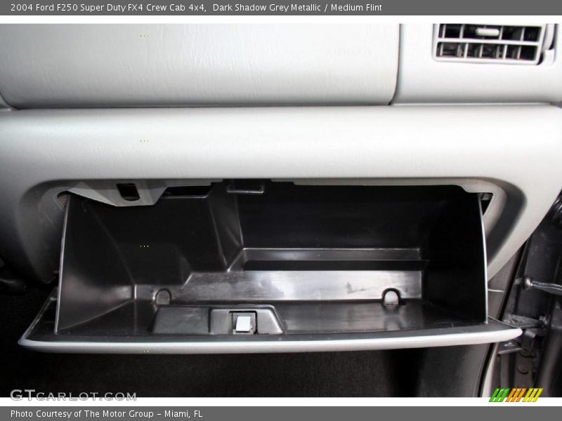 Dark Shadow Grey Metallic / Medium Flint 2004 Ford F250 Super Duty FX4 Crew Cab 4x4
