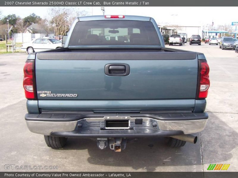 Blue Granite Metallic / Tan 2007 Chevrolet Silverado 2500HD Classic LT Crew Cab