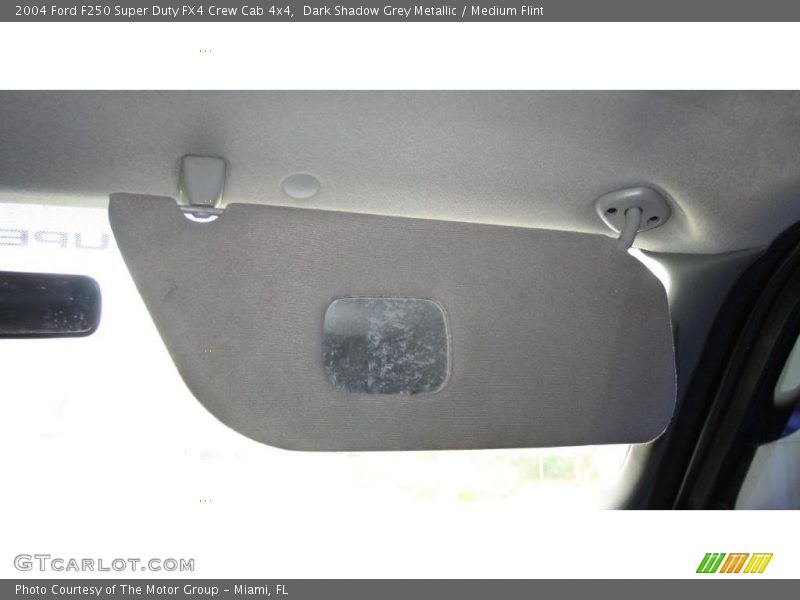 Dark Shadow Grey Metallic / Medium Flint 2004 Ford F250 Super Duty FX4 Crew Cab 4x4