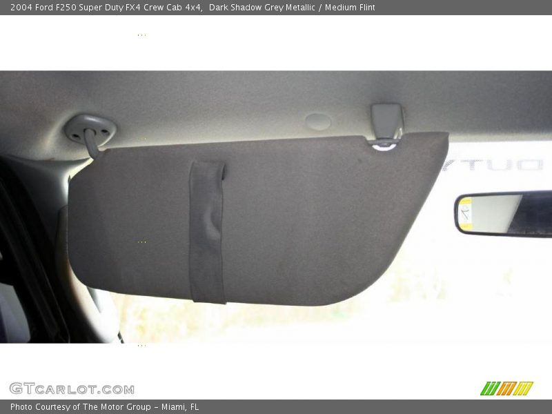 Dark Shadow Grey Metallic / Medium Flint 2004 Ford F250 Super Duty FX4 Crew Cab 4x4