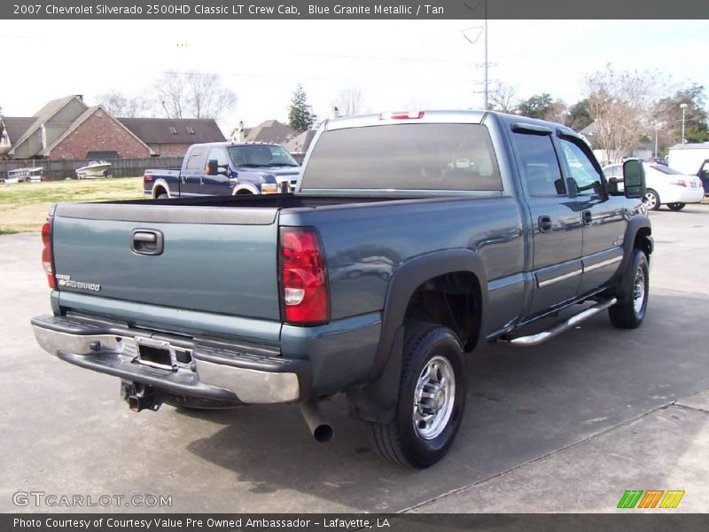 Blue Granite Metallic / Tan 2007 Chevrolet Silverado 2500HD Classic LT Crew Cab