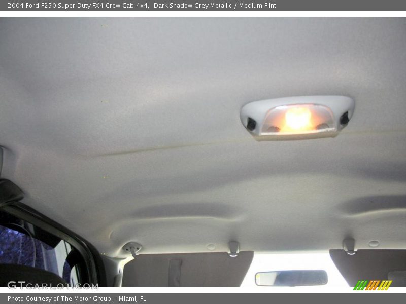 Dark Shadow Grey Metallic / Medium Flint 2004 Ford F250 Super Duty FX4 Crew Cab 4x4