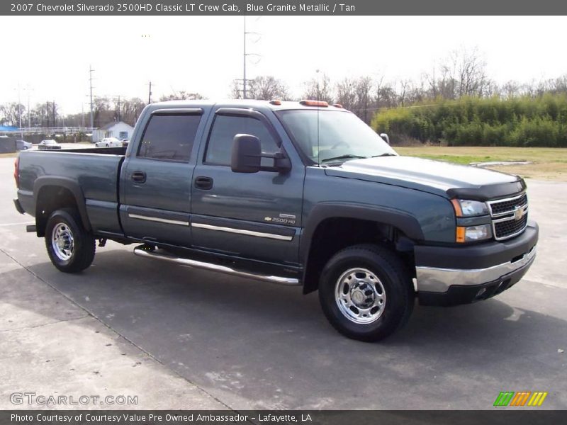 Blue Granite Metallic / Tan 2007 Chevrolet Silverado 2500HD Classic LT Crew Cab
