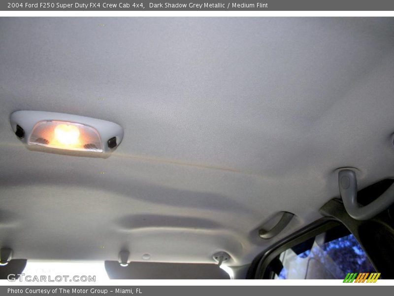 Dark Shadow Grey Metallic / Medium Flint 2004 Ford F250 Super Duty FX4 Crew Cab 4x4