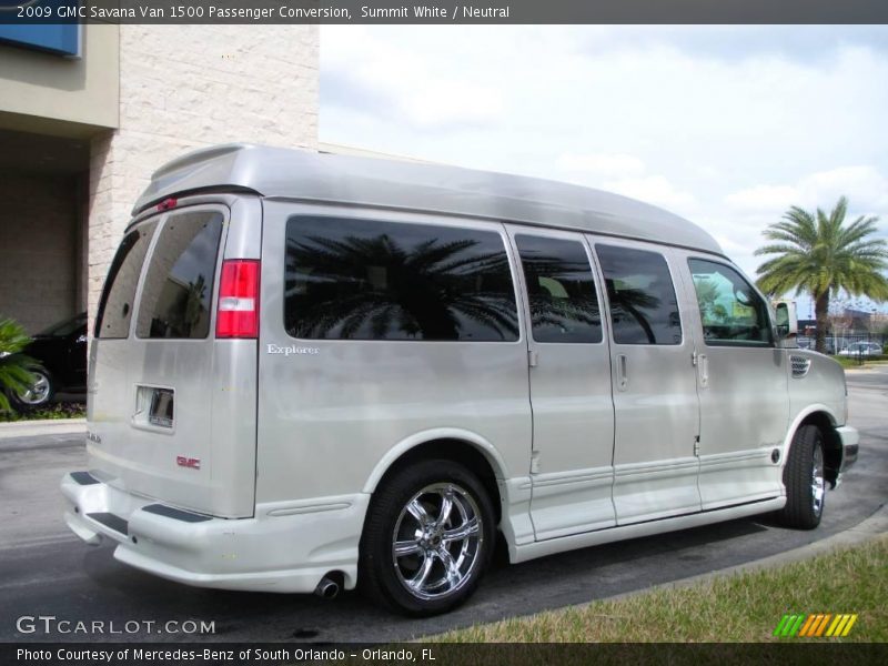 Summit White / Neutral 2009 GMC Savana Van 1500 Passenger Conversion