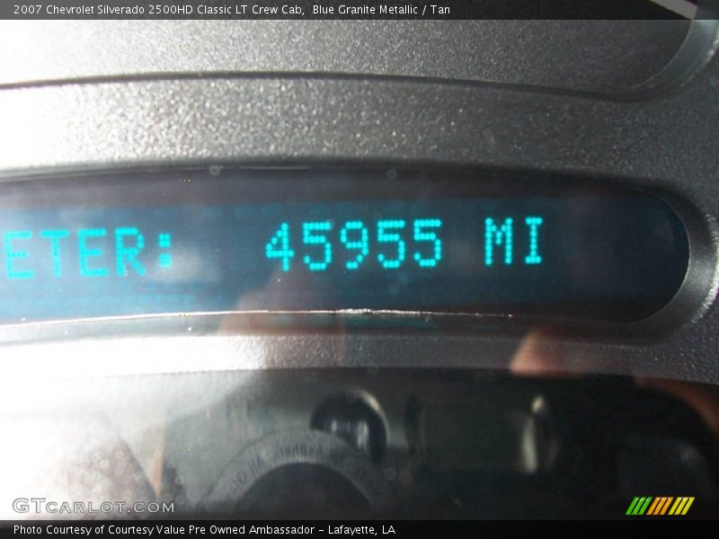 Blue Granite Metallic / Tan 2007 Chevrolet Silverado 2500HD Classic LT Crew Cab