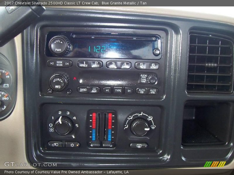 Blue Granite Metallic / Tan 2007 Chevrolet Silverado 2500HD Classic LT Crew Cab